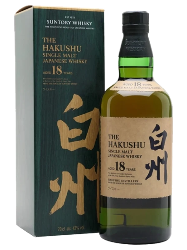 The Hakushu Single Malt 18 Years Old