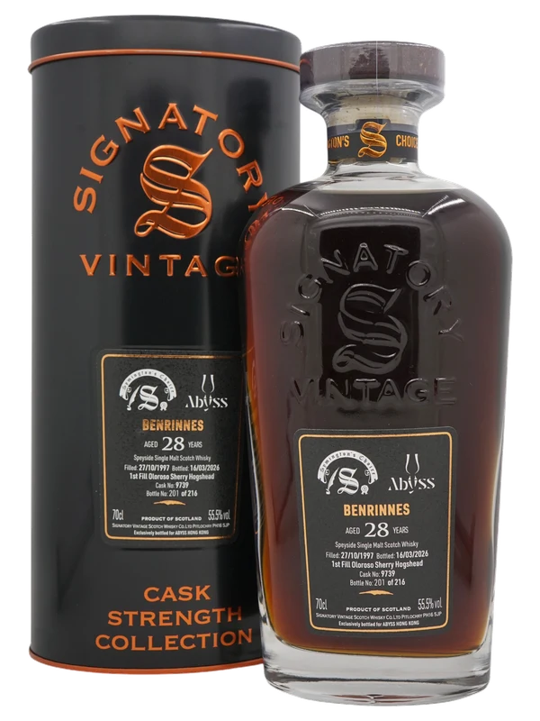 Abyss Signatory Benrinnes 28 Year Old