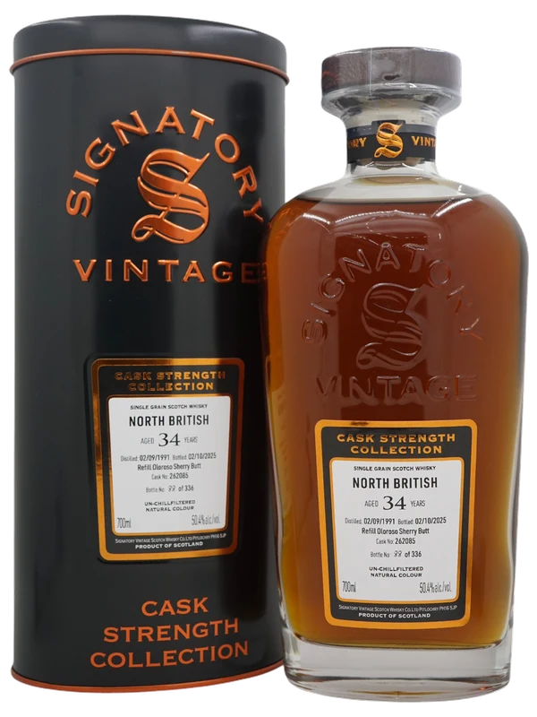Signatory North British 34 Years Old