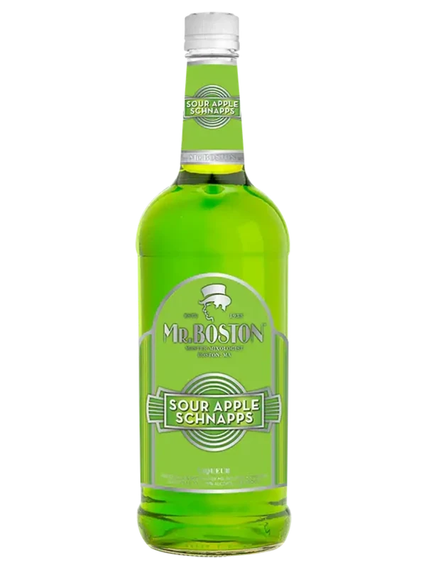 Mr. Boston Sour Apple Schnapps