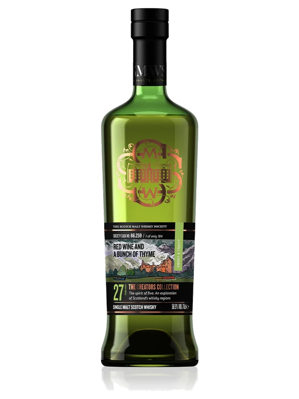 SMWS 66.259 Red Wine and a Bunch of Thyme