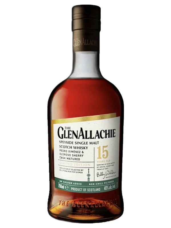 The GlenAllachie 15 Year Old PX & Oloroso Korea Exclusive