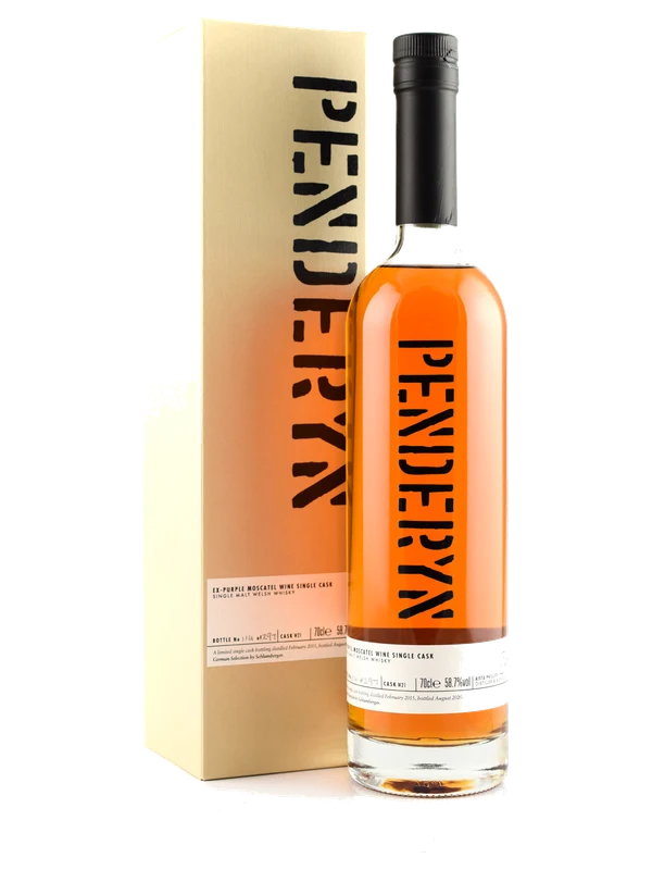 Penderyn Ex-Purple Moscatel Wine Single Cask(Cask Strength)
