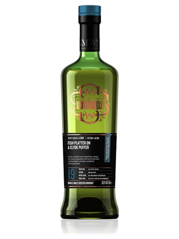 SMWS 4.399 Fish Platter on a Clyde Puffer