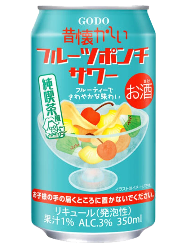 Mukashi Natsukashii Fruit Punch Sour