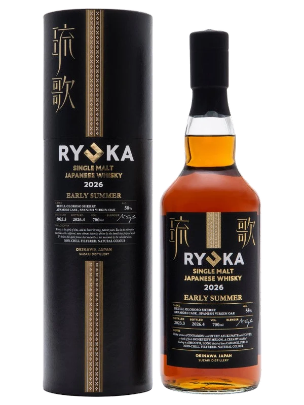 Ryuka Single Malt Japanese Whisky 2026 Early Summer