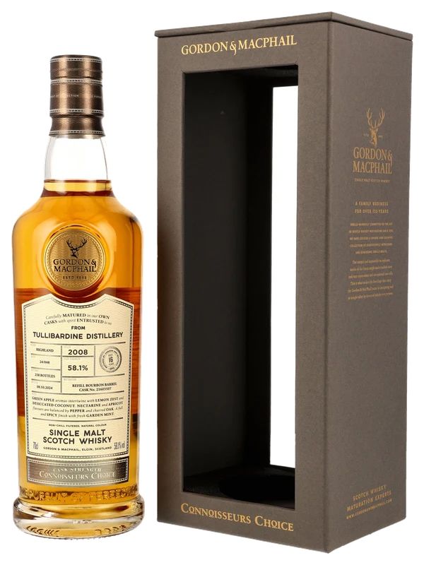 Gordon & MacPhail Connoisseurs Choice Tullibardine 2008
