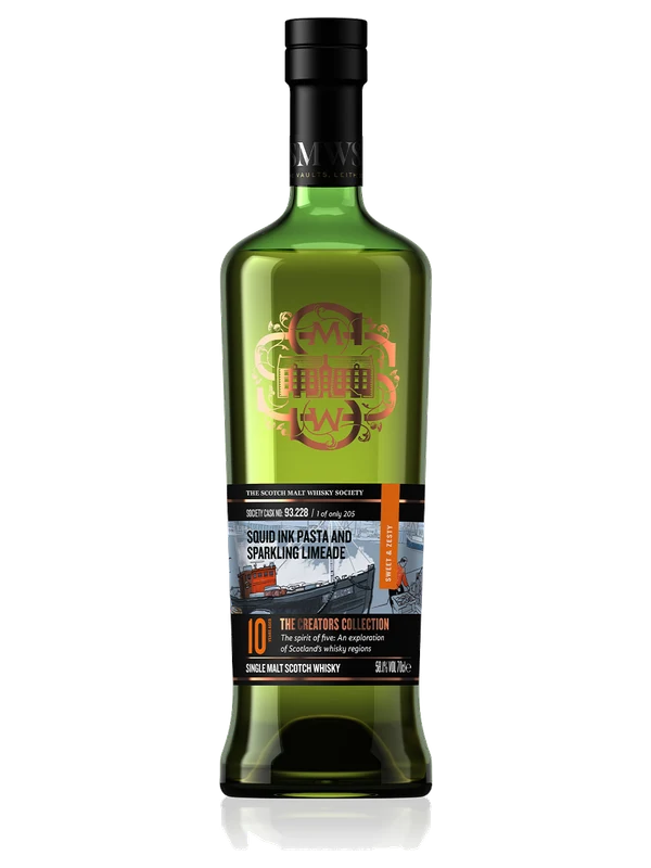 SMWS 93.228 Squid Ink Pasta and Sparkling Limeade