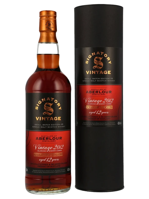 Signatory Vintage Aberlour 2012 Small Batch
