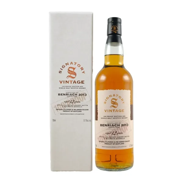 SIGNATORY VINTAGE BENRIACH 12YO