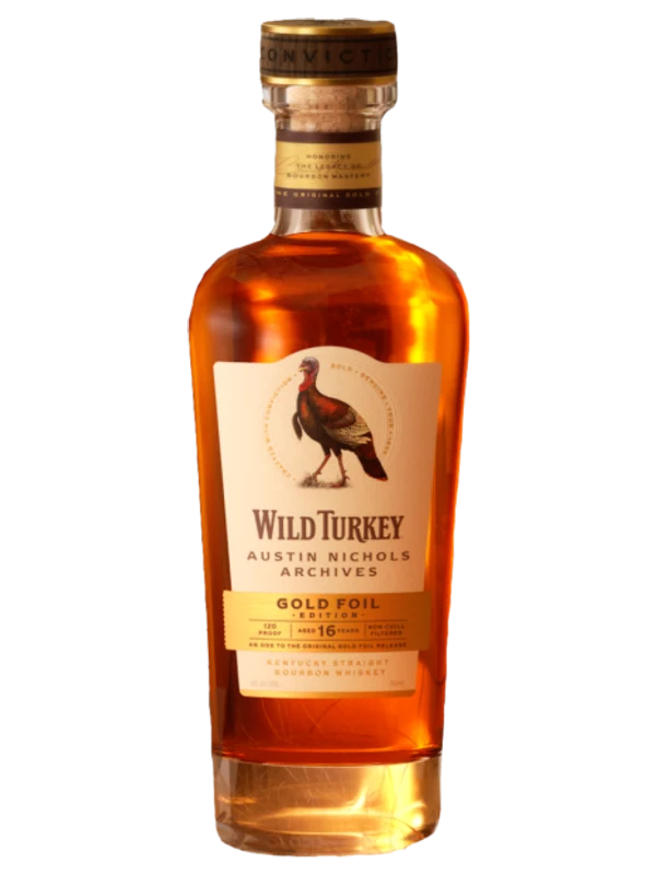 Wild Turkey Austin, Nichols Archive Gold Foil Edition Aged 16 Years
