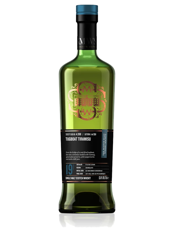 SMWS 4.398 Tugboat Tiramisu