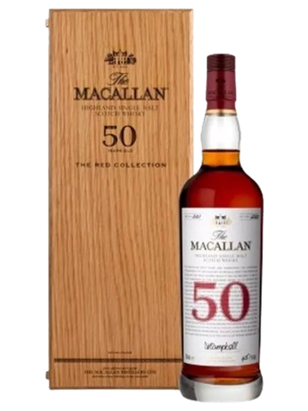 The Macallan Red Collection 50 Years Old