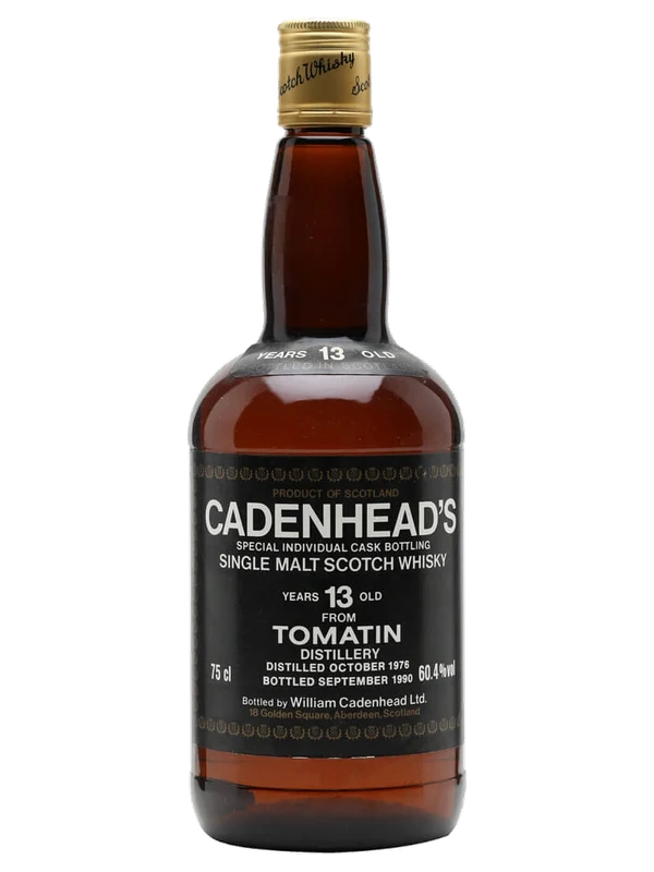 Cadenhead's Tomatin 13 Year Old