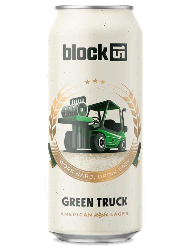 Block 15 Green Truck