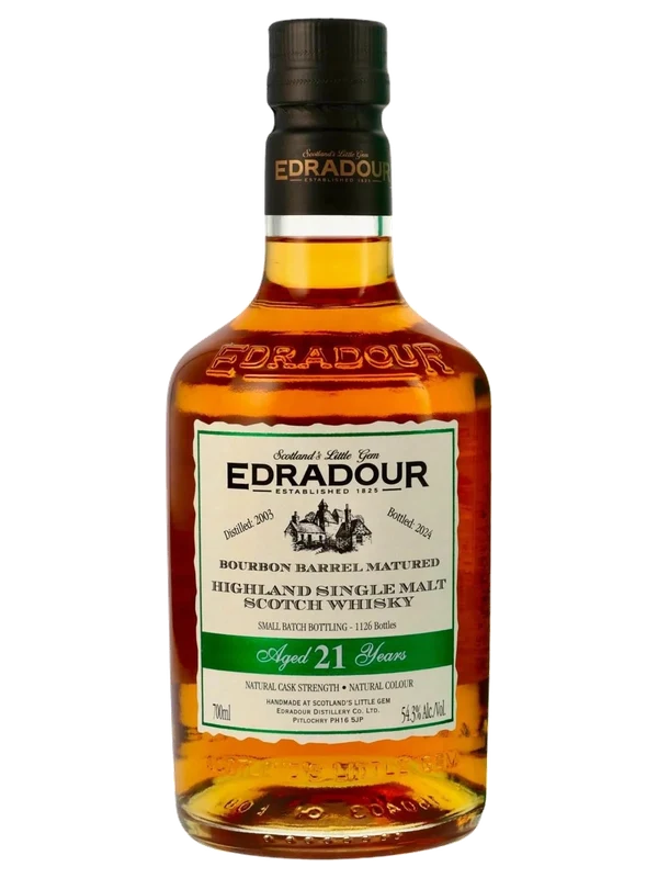 Edradour 21 Year Old Bourbon Cask