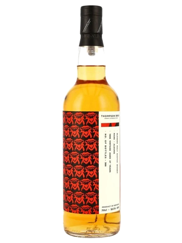 Thompson Bros Blended Malt Scotch Whisky Aldunie 1998