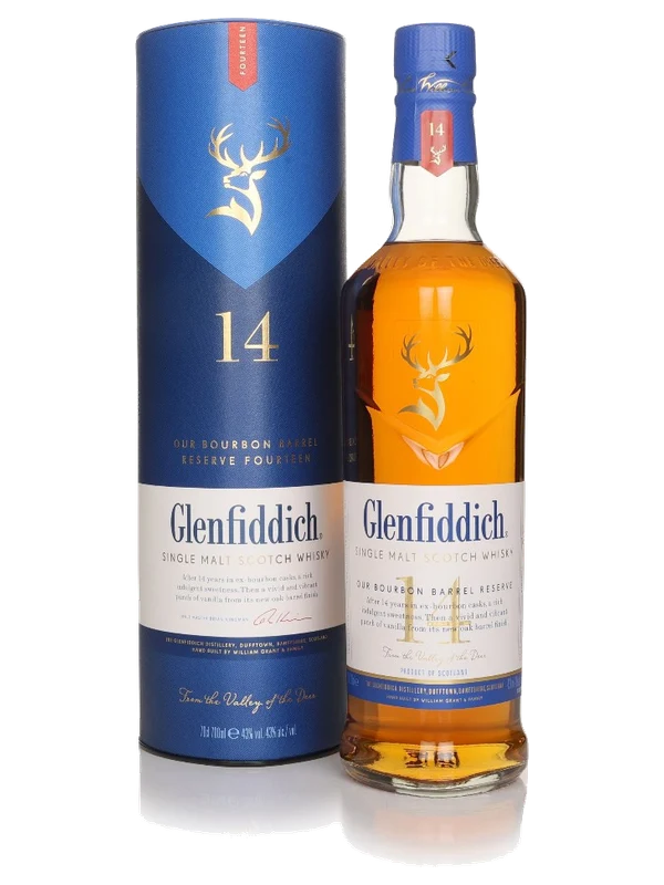 Glenfiddich 14 Year Old Bourbon Barrel Malt Master Selection